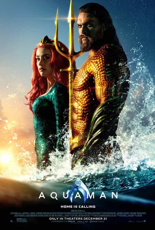 World Box Office Weekend 21st - 23rd December 2018:  Aquaman stars top film globally as it opens in more countries