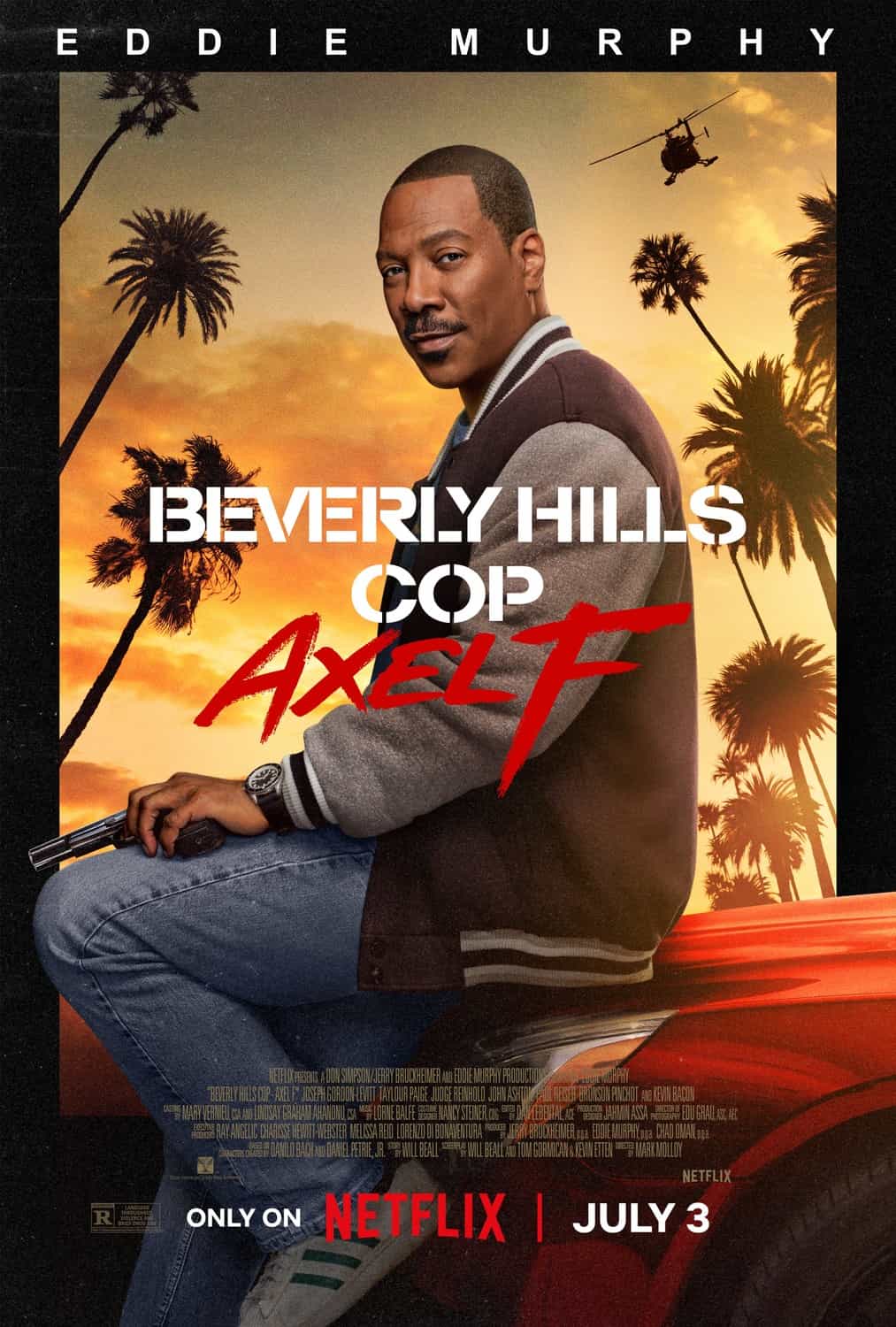 Check out the new trailer and new poster for upcoming movie Beverly Hills Cop: Axel F. which stars Eddie Murphy and Judge Reinhold - movie UK release date 3rd July 2024 #beverlyhillscopaxelf