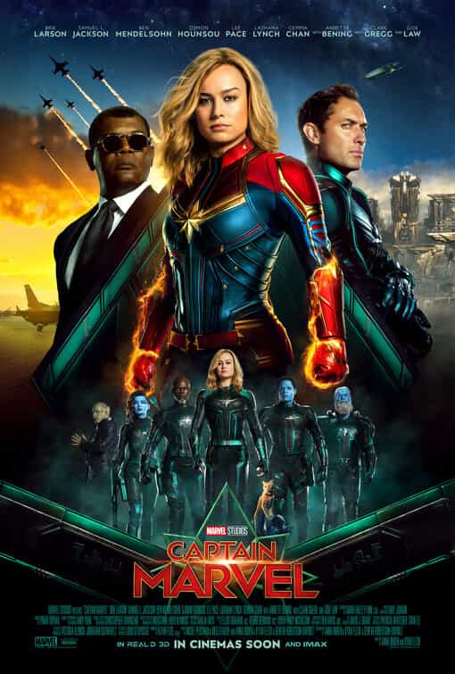 UK Box Office Analysis Weekend 22nd - 24th March 2019:  Captain Marvel secures the top spot for a third weekend with Us coming debuting second