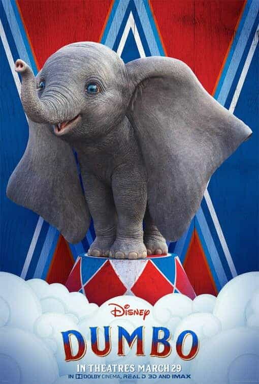 UK Box Office Analysis Weekend 29th - 31st March 2019:  Dumbo from Disney debuts at the top with 6 million opening weekend