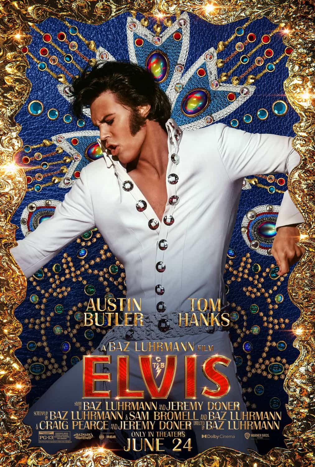 New trailer and poster for Elvis starring Tom Hanks and directed by Baz Luhrmann - UK release date 24th June 2022 #elvis