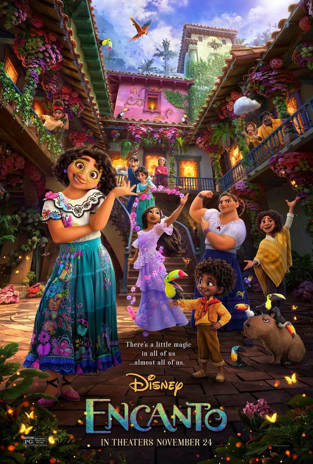 US Box Office Weekend Report 26th - 28th November 2021:  Disney animated movie Encanto tops the US box office on its debut weekend with House of Gucci new at 3