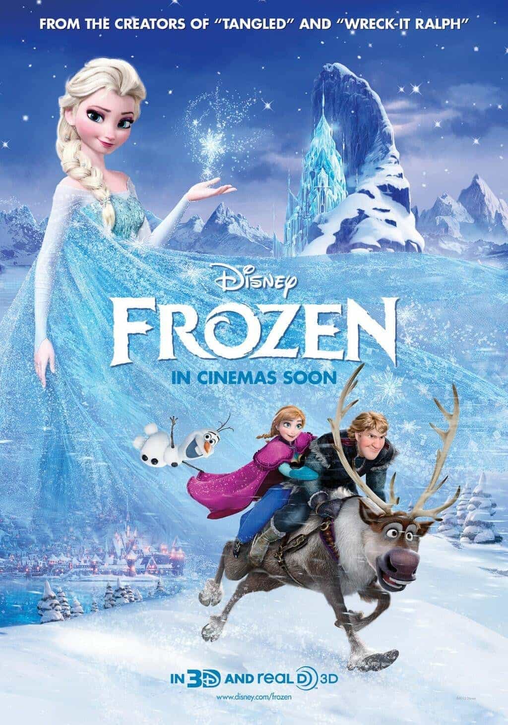 UK home entertainment charts report 11th May:  Frozen goes back up to the top