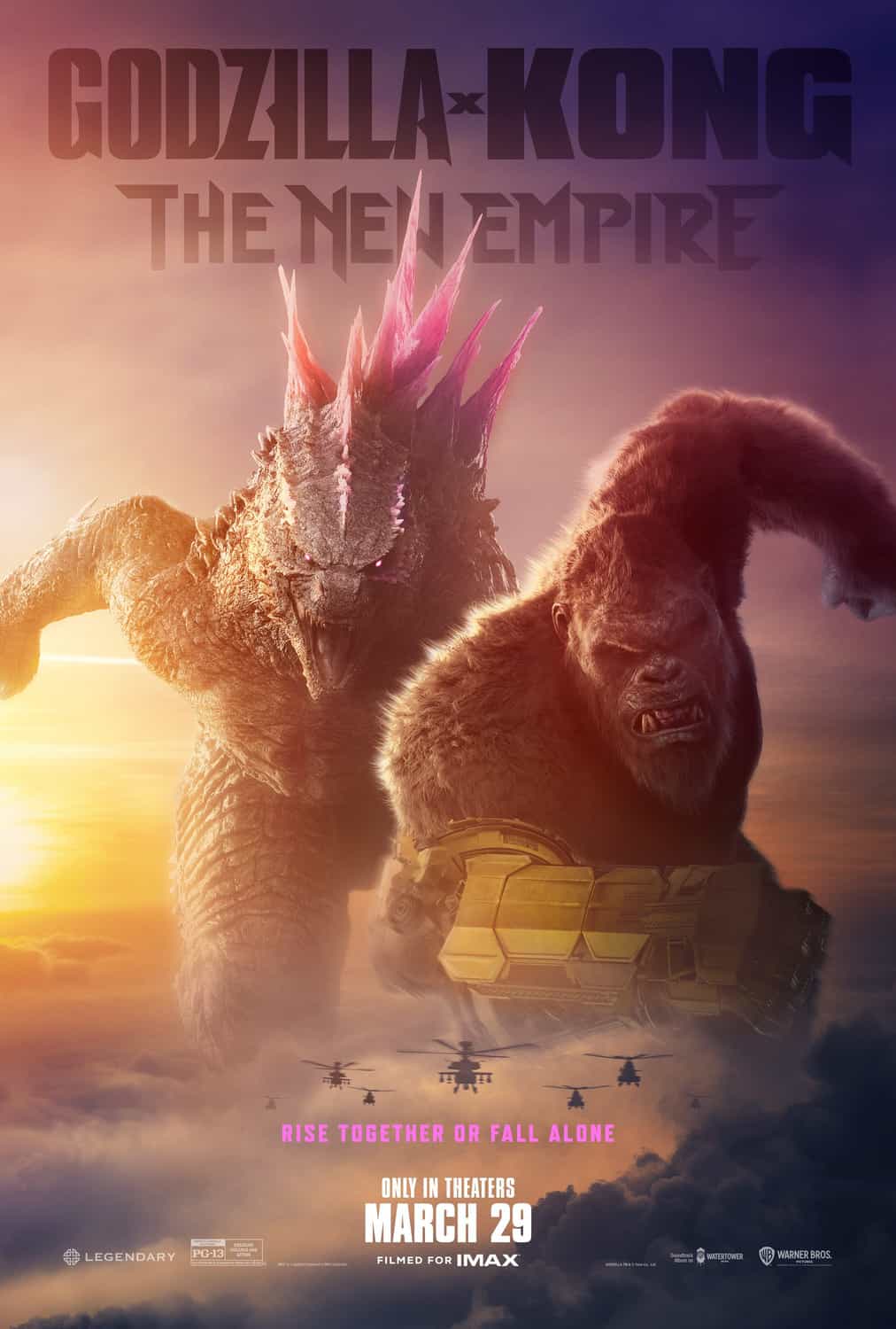 Global Box Office Weekend Report 29th - 31st March 2024:  Godzilla X Kong: The New Empire makes its debut at the top of the global box office with nearly $200 Million