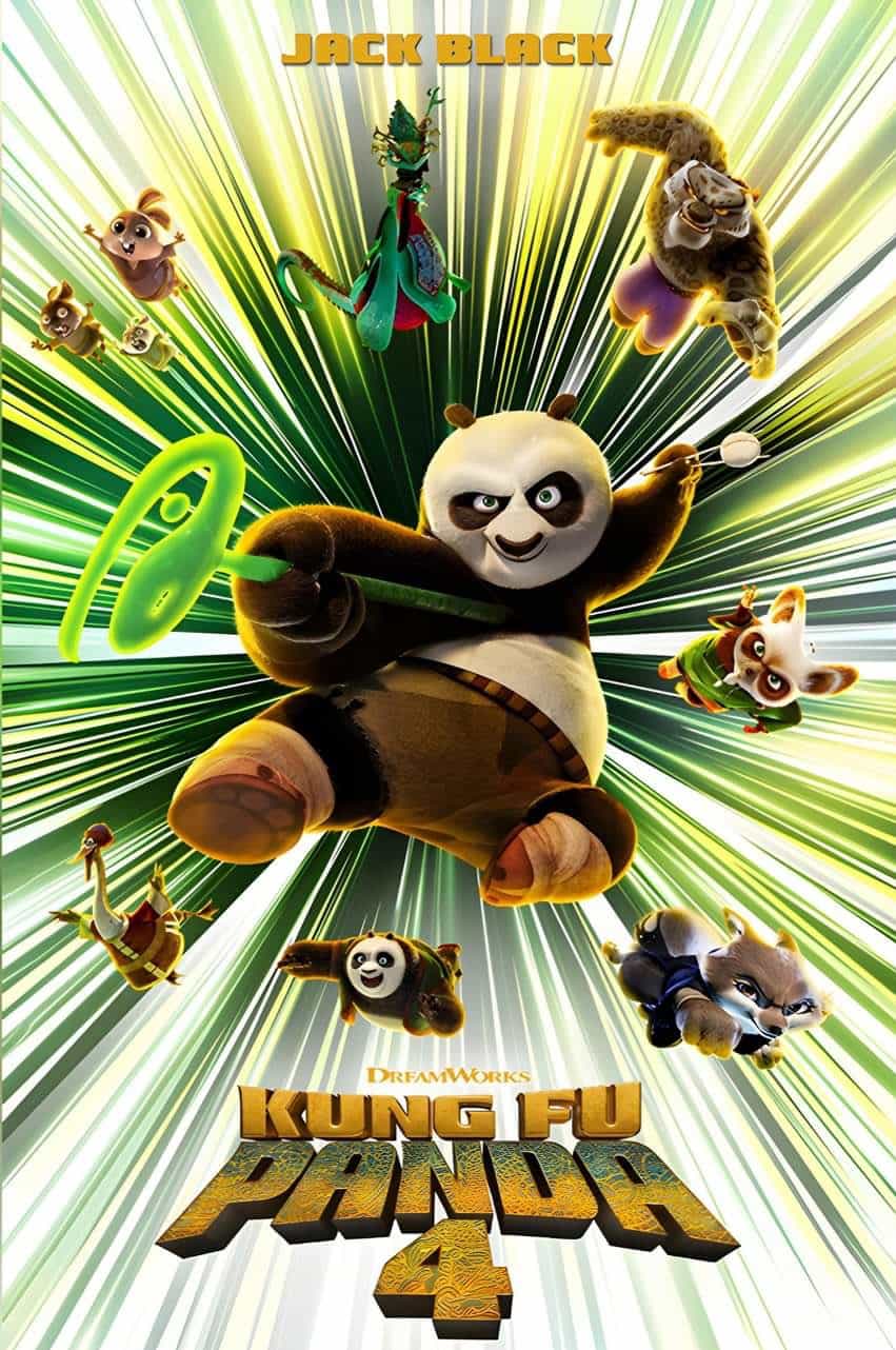US Box Office Weekend Report 15th - 17th March 2024:  Kung Fu Panda 4 remains at the top for a second weekend while Arthur the King is the top new movie of the week