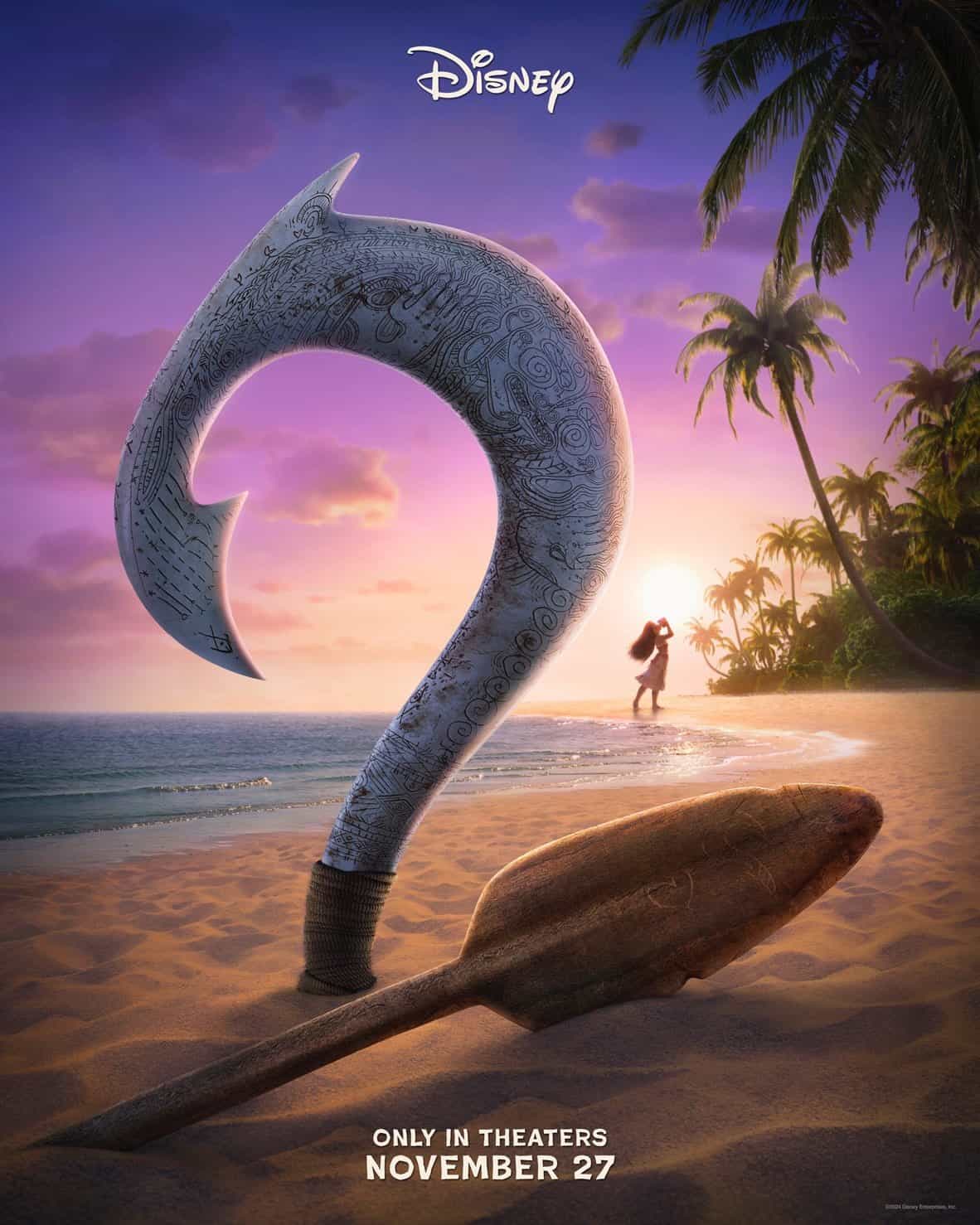 Check out the new trailer for upcoming movie Moana 2 which stars AuliAuli'ii Cravalho and Dwayne Johnson - movie UK release date 27th November 2024 #moana2