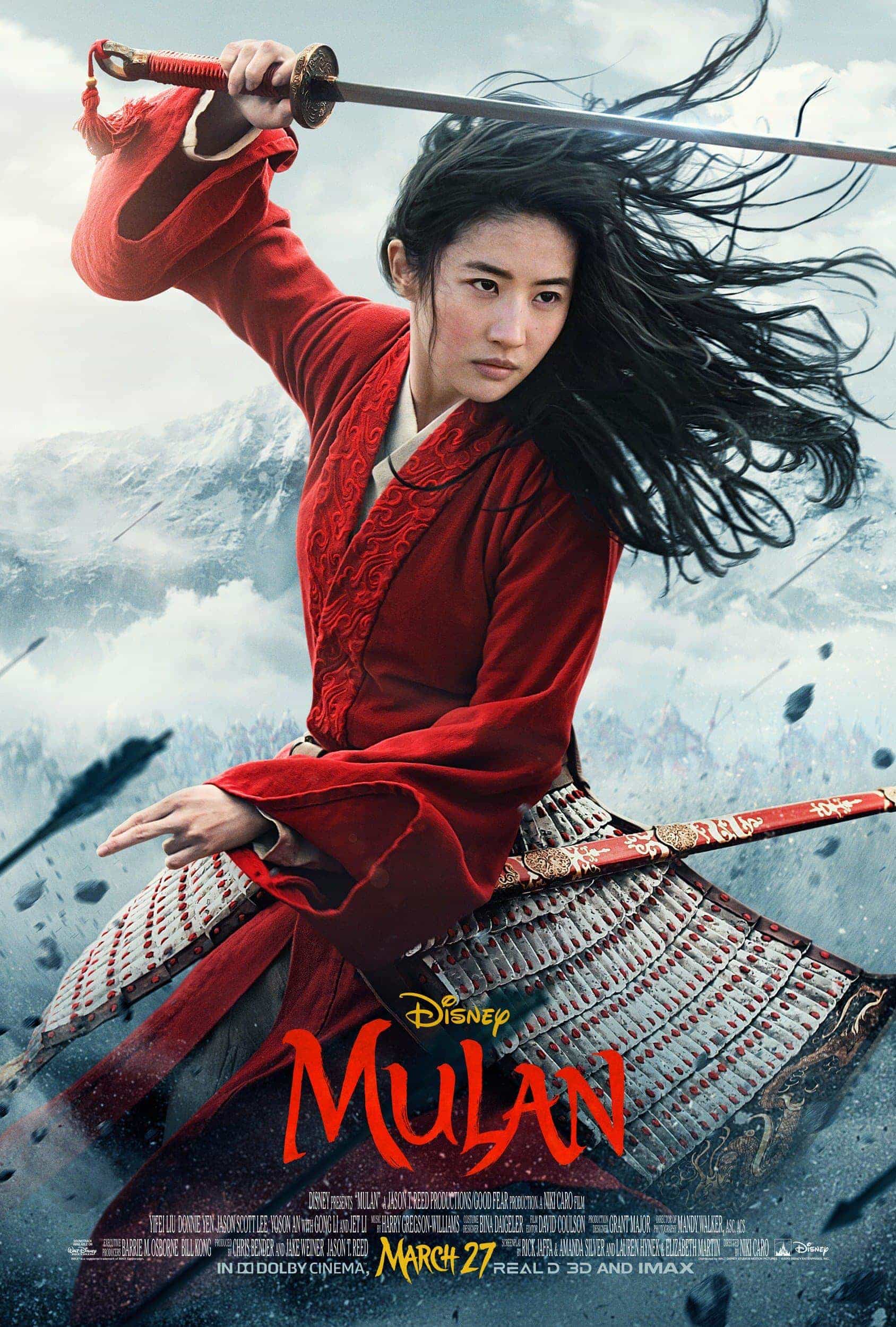 Disney release a new trailer for the live action remake of Mulan