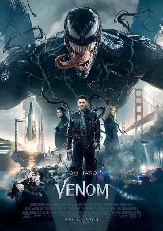 UK Box Office Weekend 5th - 7th October 2018:  Venom tops a trio of new releases with an 8 million pound debut